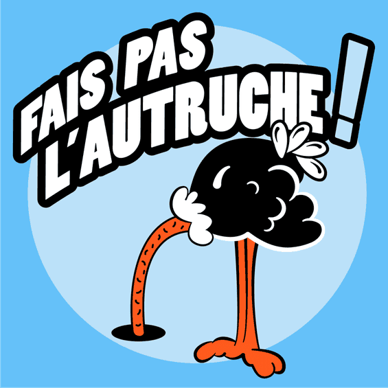 Fais pas l'autruche ! - Bouquine sans borne